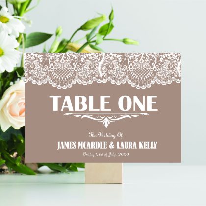 Bridgerton Table Numbers