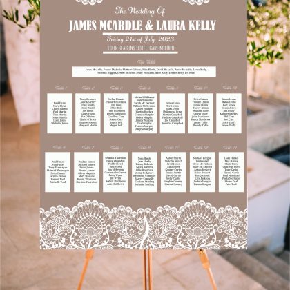 Bridgerton Seating Plan