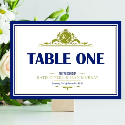 Classic Table Numbers